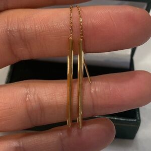 14 KT Dangle Earrings